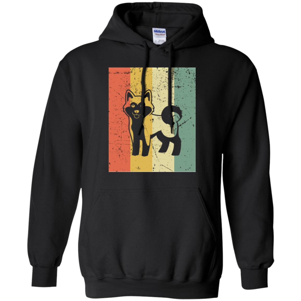 Akita Silhouette Shirt - Retro Vintage Classic T-Shirt