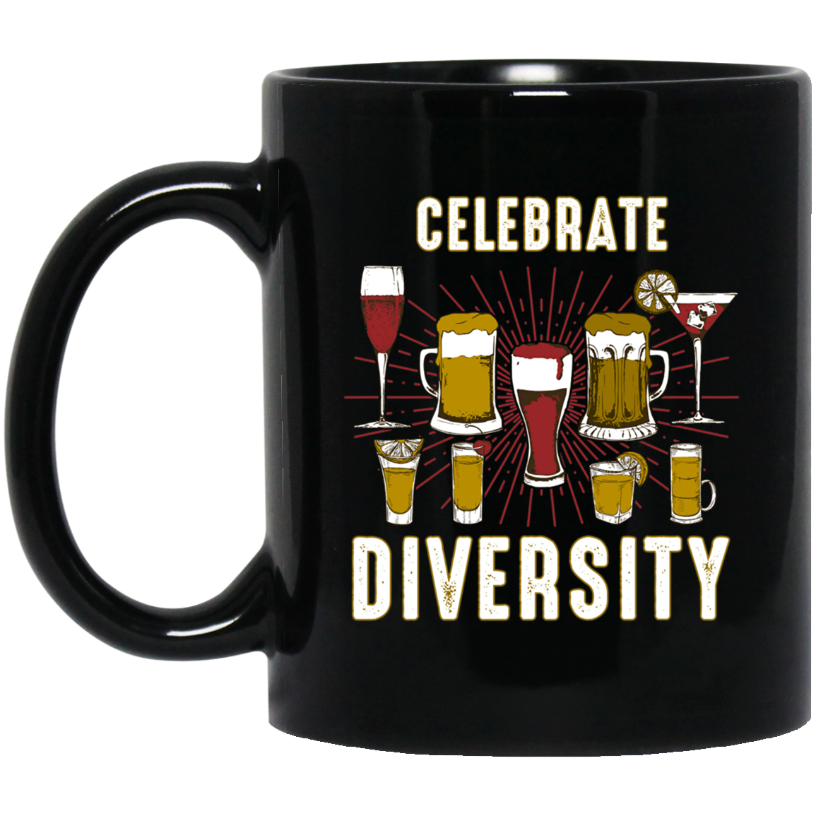 Alcohol Diversity Shirt Celebrate with Beer long sleeve