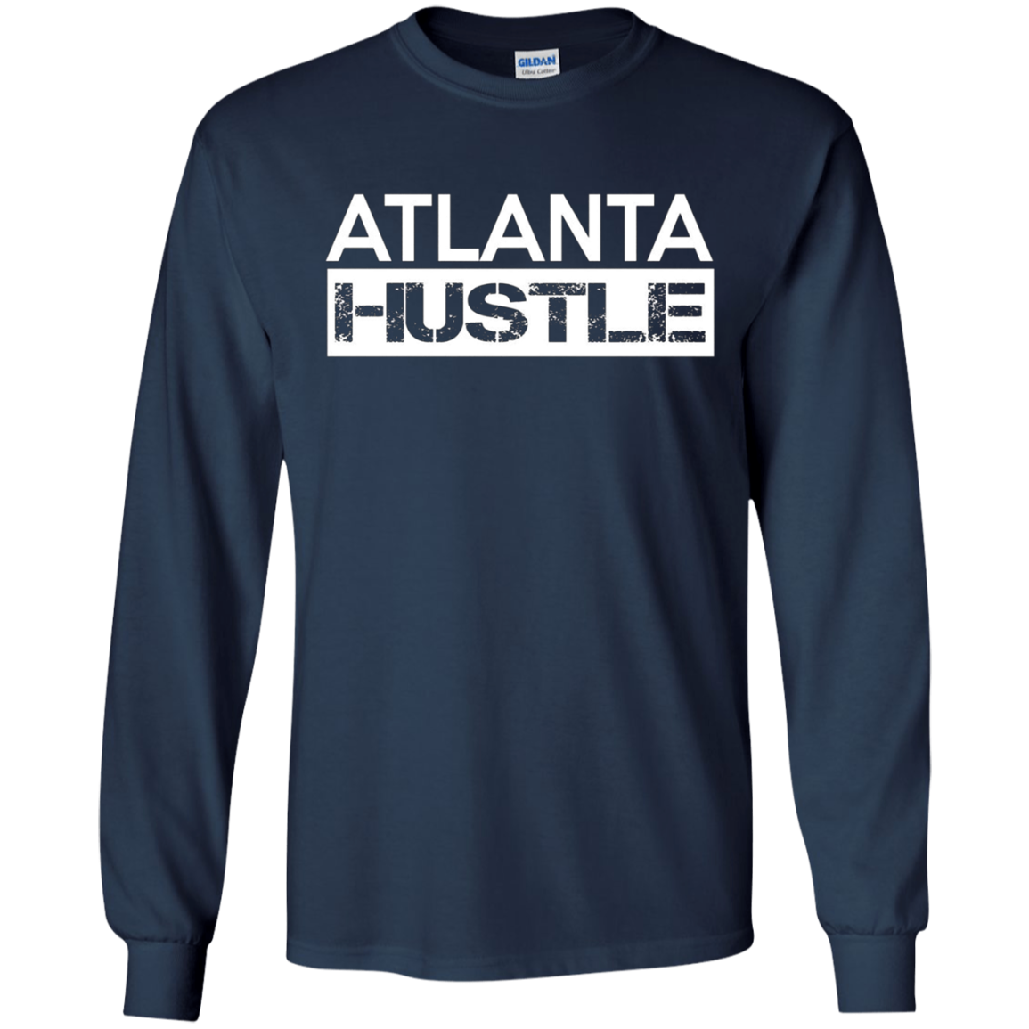 Atlanta Hustle Georgia Brave the City Long Sleeve Shirt