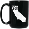 Image of Area Code Local California 805 San Luis Obispo Ventura Tee