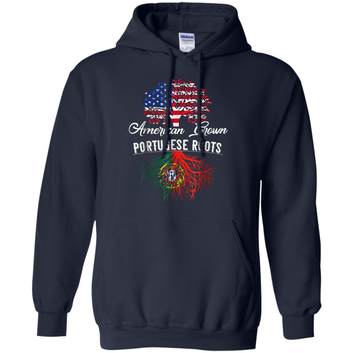 American Grown Portugese Roots T-Shirt Men Women Kids