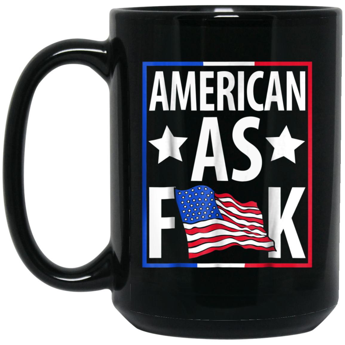 'Merican AF T-Shirt Funny American Flag Patriotic Shirt