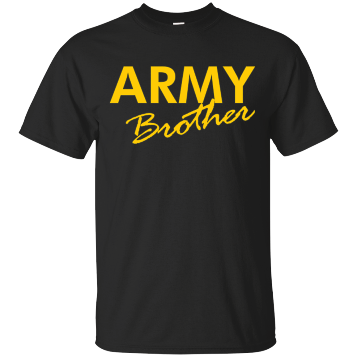 Army Brother Shirt Proud Soldier Family Tee