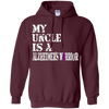Image of Alzheimer's Awareness Shirt For Uncle Purple Ribbon Tee