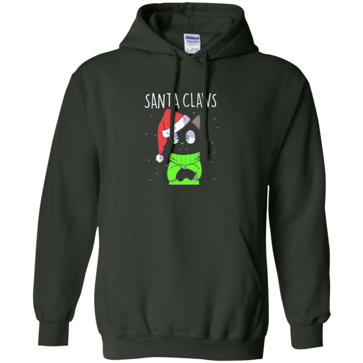 Santa Claws Cat Lovers Long Sleeve Shirt