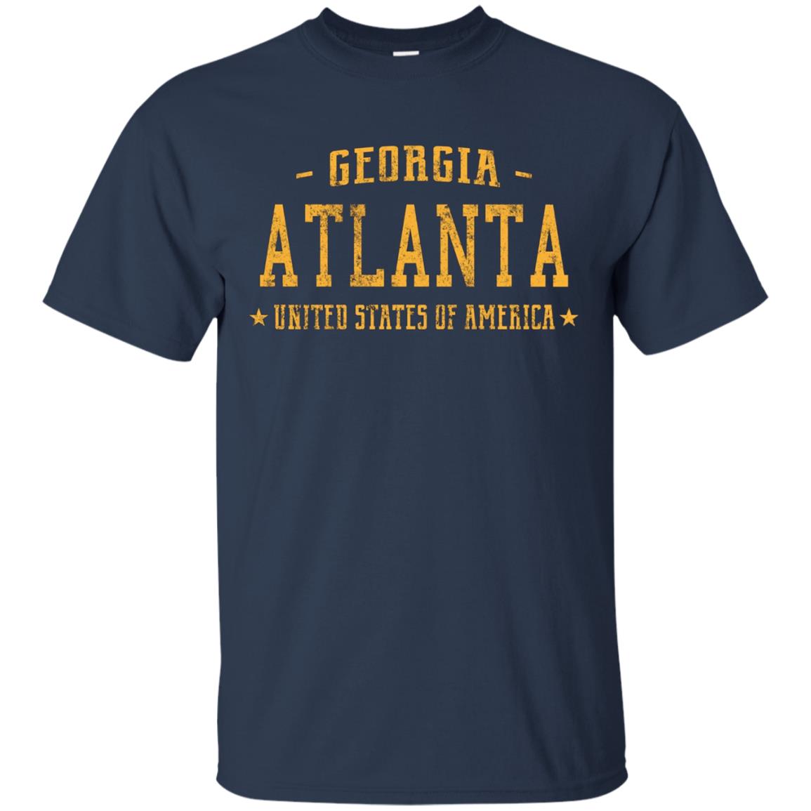 Atlanta Georgia T-Shirt Vintage Sports Design Shirt