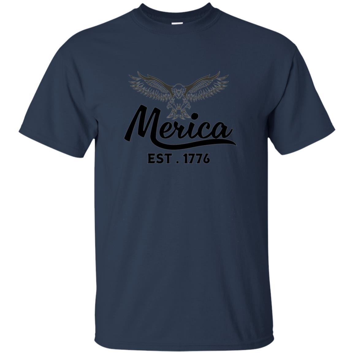 America 1776 - 4th of July Patriotic America USA Shirt LS
