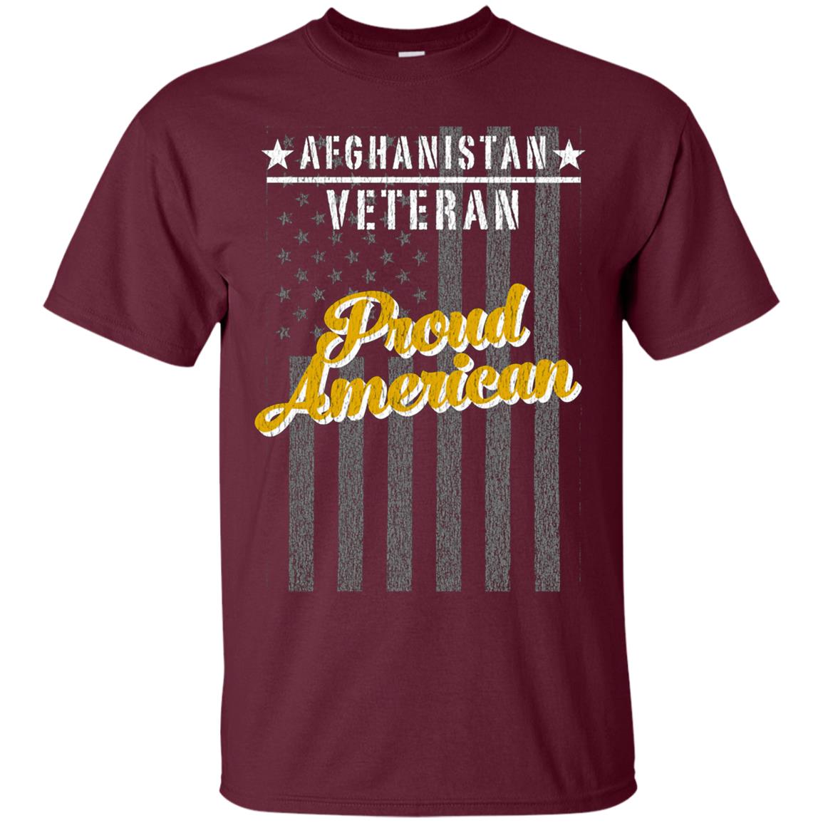 Afghanistan War Veteran Shirt Proud American Soldier