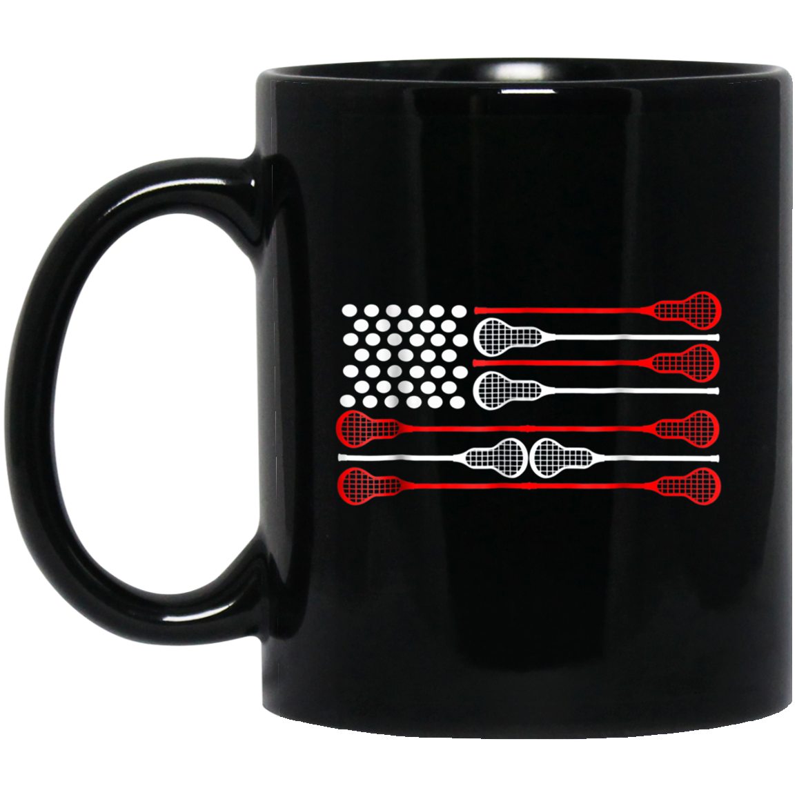 American flag lacrosse shirt 4th of july shirts for men gift