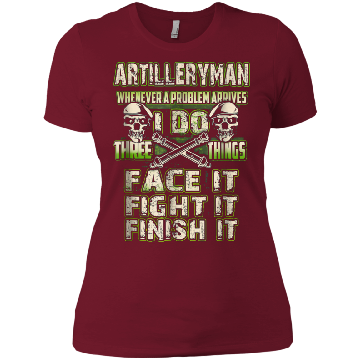 Artilleryman T-shirt , artilleryman whenever a problem