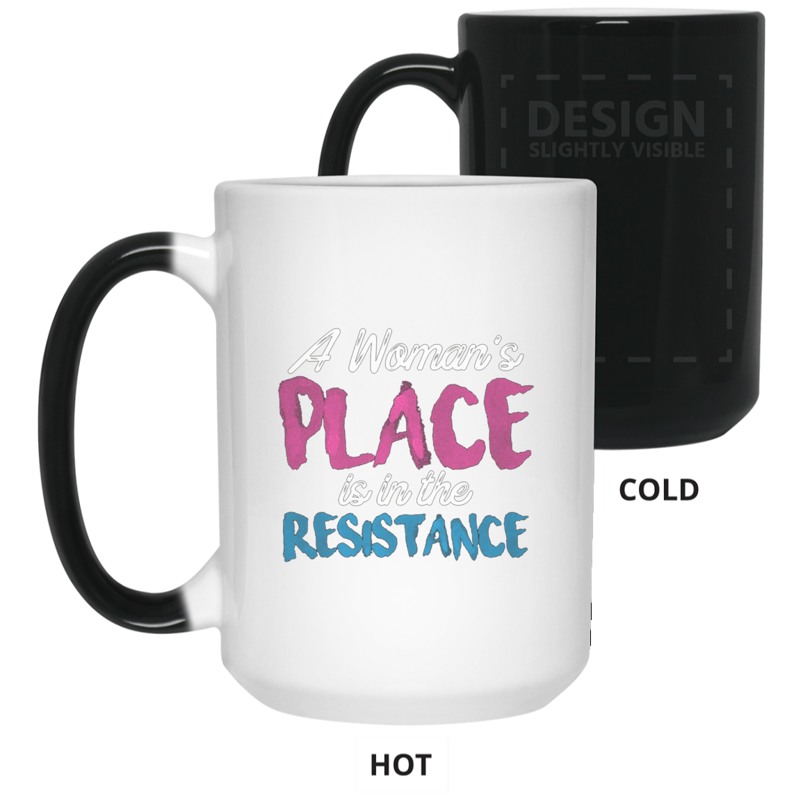 A Women's Place Is In The Resistance T-Shirt Womens Clothing
