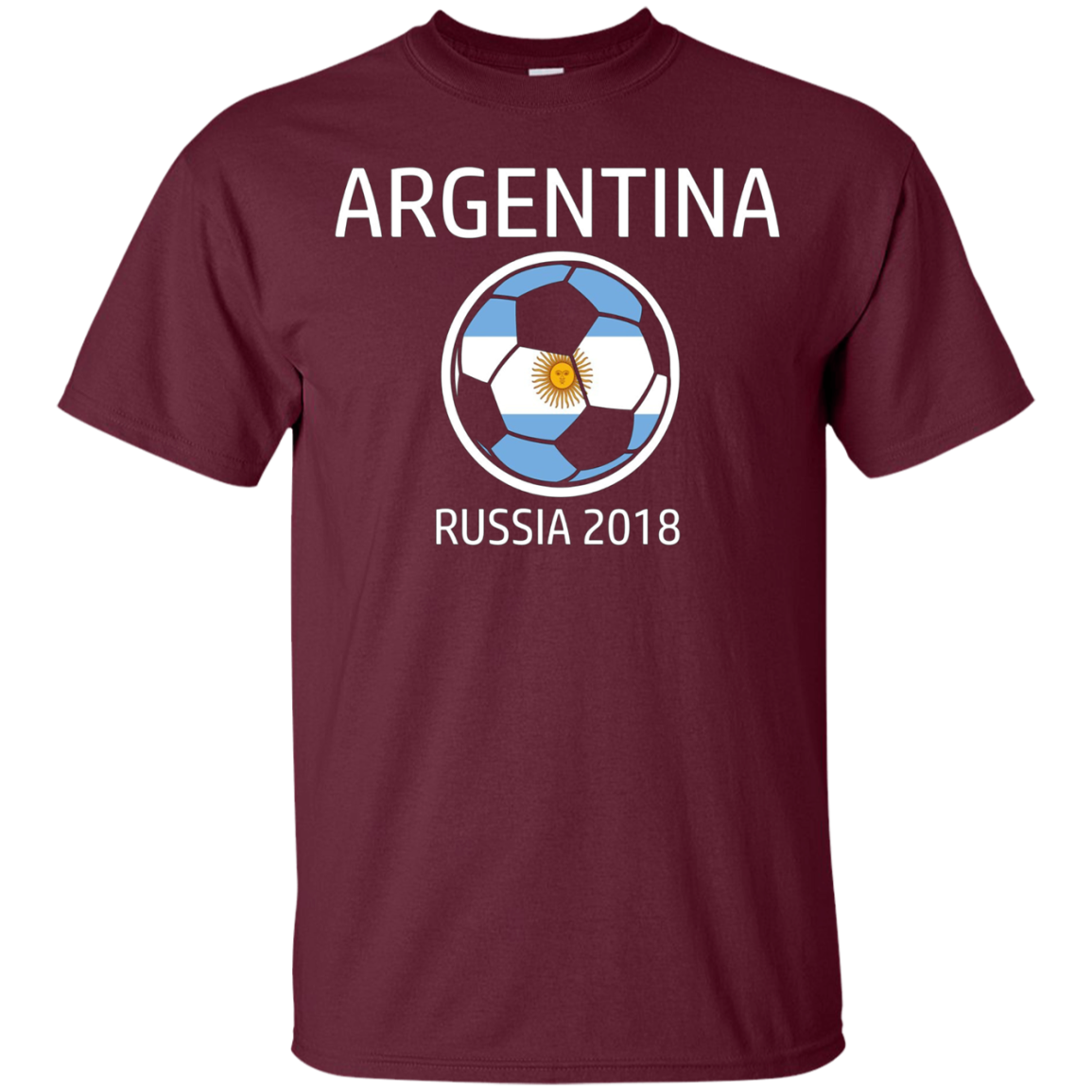 Argentina Soccer Team 2018 Long Sleeve Football T Shirt