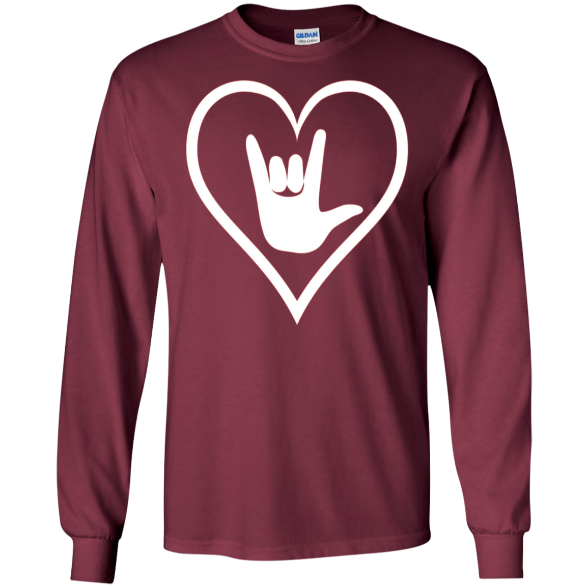 American Sign Language I love you Tshirt