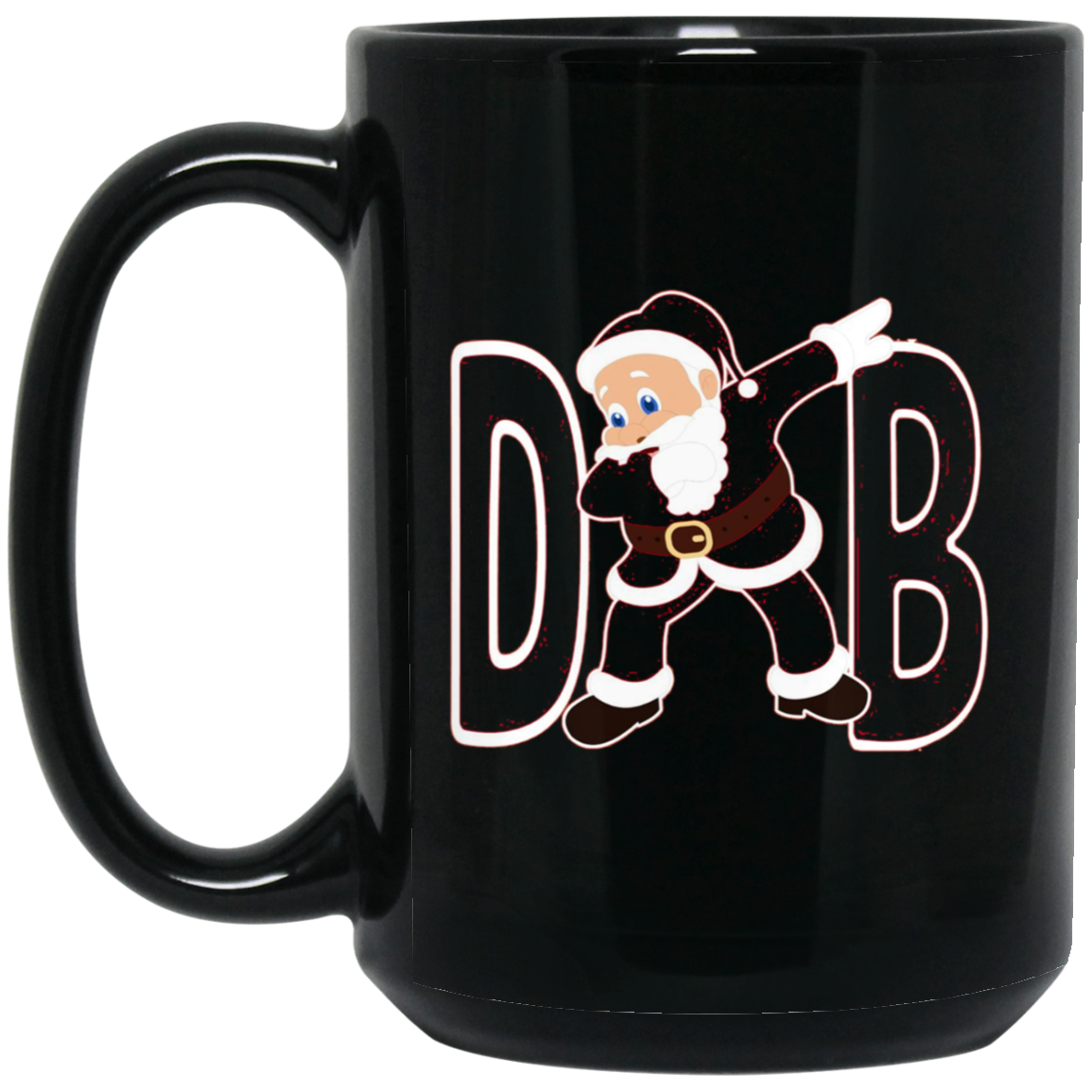 Santa Dabbing Funny and Cute Christmas Holiday Gift T-Shirt