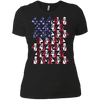 Image of American Patriot Day Funny Skulls T Shirt Original Gift Tee