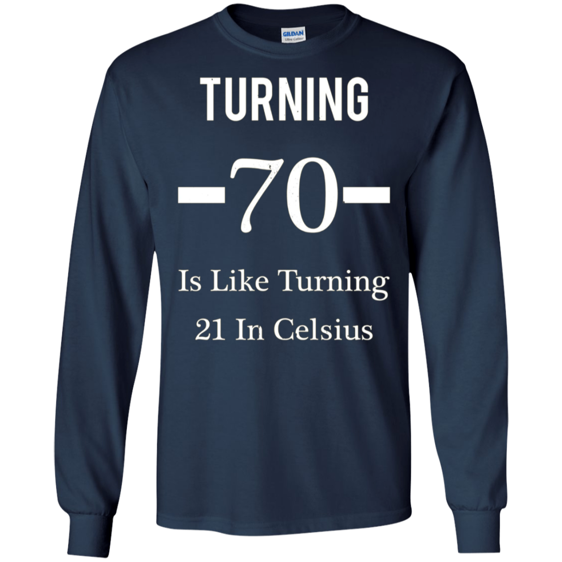 Funny Happy 70th Birthday T-Shirt for Men or Women