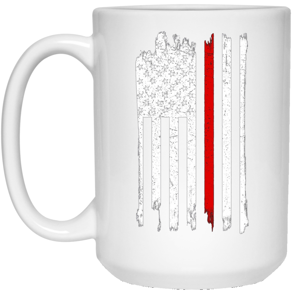 American Flag Red Line USA Patriot July 4th Sleeves Shirt