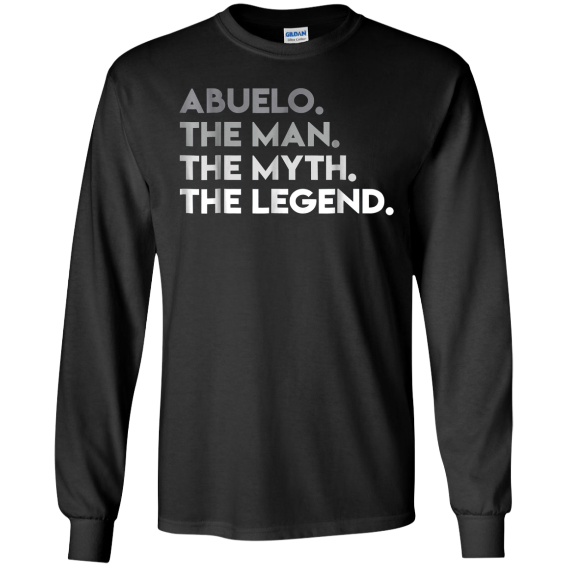ABUELO THE MAN MYTH LEGEND Father's Day T-Shirt Spanish Gift