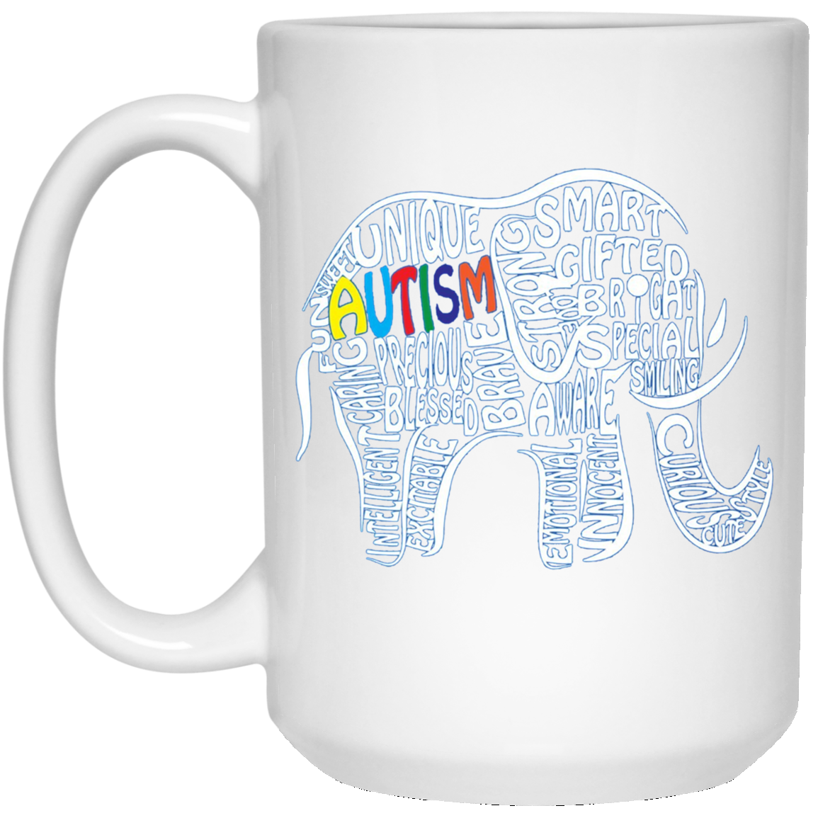 Autism Awareness Elephant T Shirt