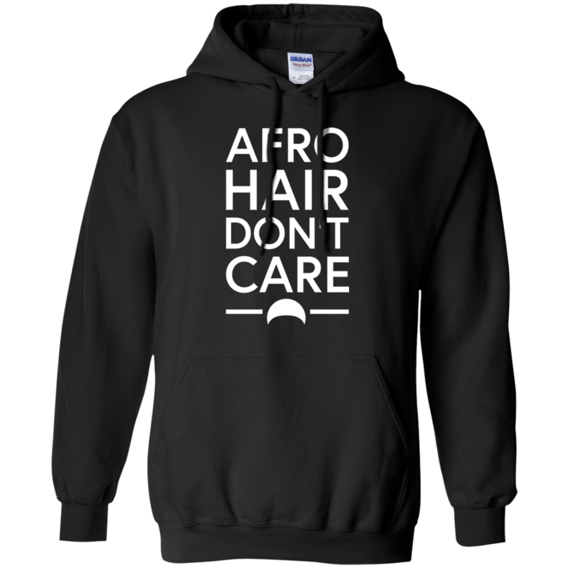 Afro Hair Don't Care Funny T-Shirt