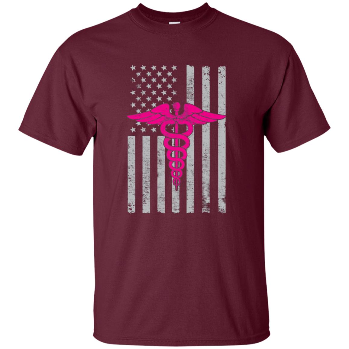 American Flag Nurse Long Sleeve Shirt Gift