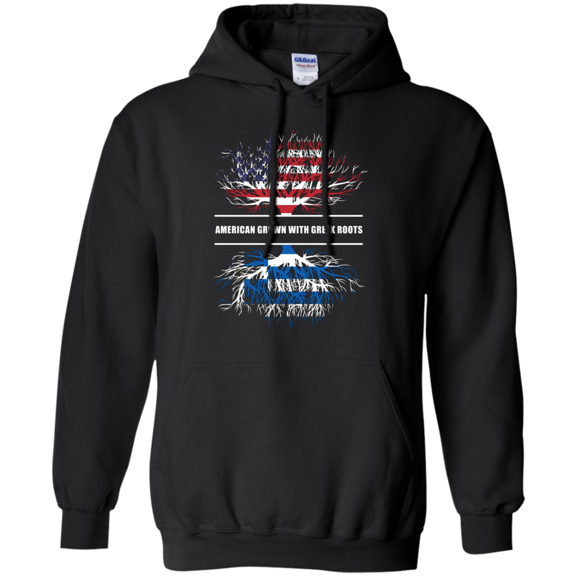 American Grown With Greek Roots T-Shirt Great Gift Tee