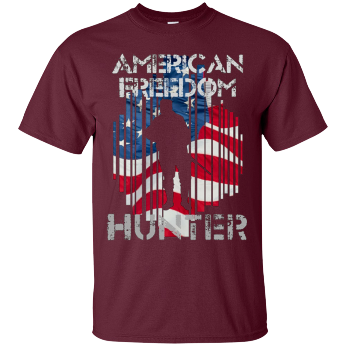 American Freedom Hunter Flag T-Shirt