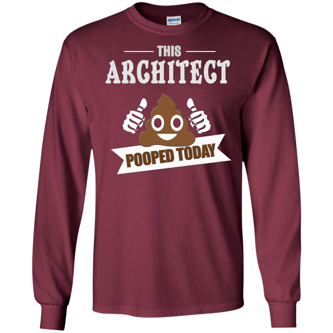 Architect pooped today, Gift designer architecture t shirt