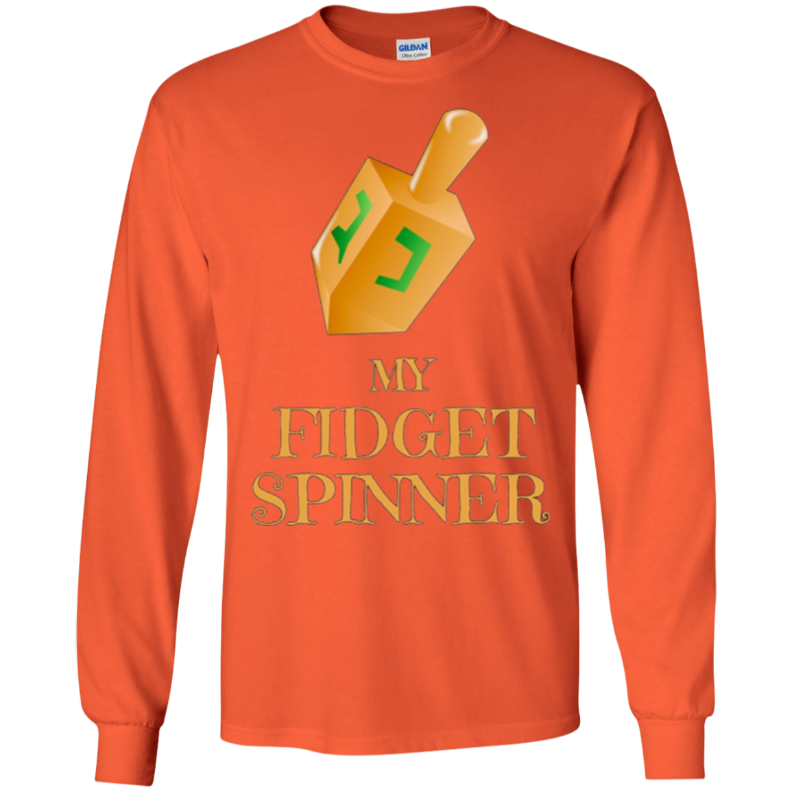 Funny Hanukkah Shirt - Fidget Spinner Dreidel T-Shirt