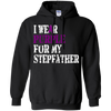 Image of Alzheimer's Awareness Tshirt I Wear Purple For My Stepfather