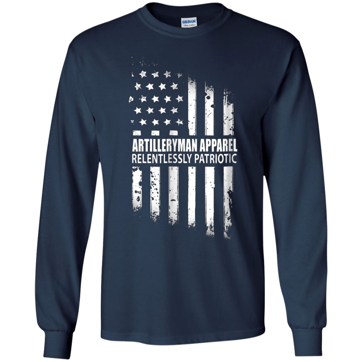 Artilleryman T-shirt, Artillery Apparel Relentless Patriotic
