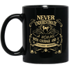 Image of A Woman With Courage And a Caucasian Shepherd cute gift