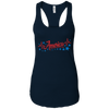 Image of America Heartbeat Long Sleeve Fourth of July Outfit Stars