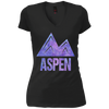 Image of Aspen Colorado T-Shirt Watercolor Hiking Adventure