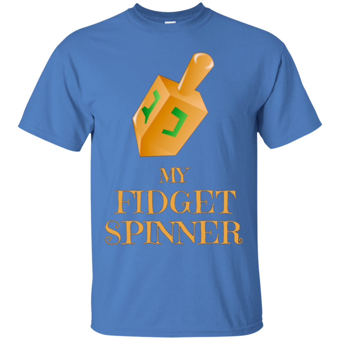 Funny Hanukkah Shirt - Fidget Spinner Dreidel T-Shirt