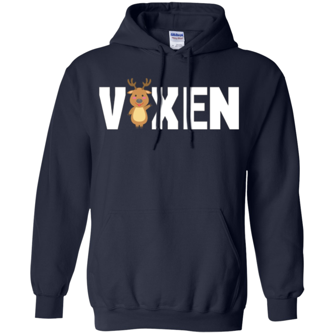 Santa's Reindeer T-shirt - Vixen Christmas Reindeer