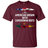 Image of American Grown with Cameroonian Roots T Shirt Cameroon Home