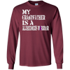 Image of Alzheimer's Awareness Tee For Grandfathers Purple Ribbon Tee