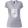 Image of American Flag T-Shirt For Helicopter Pilot Or Fan Patriotic