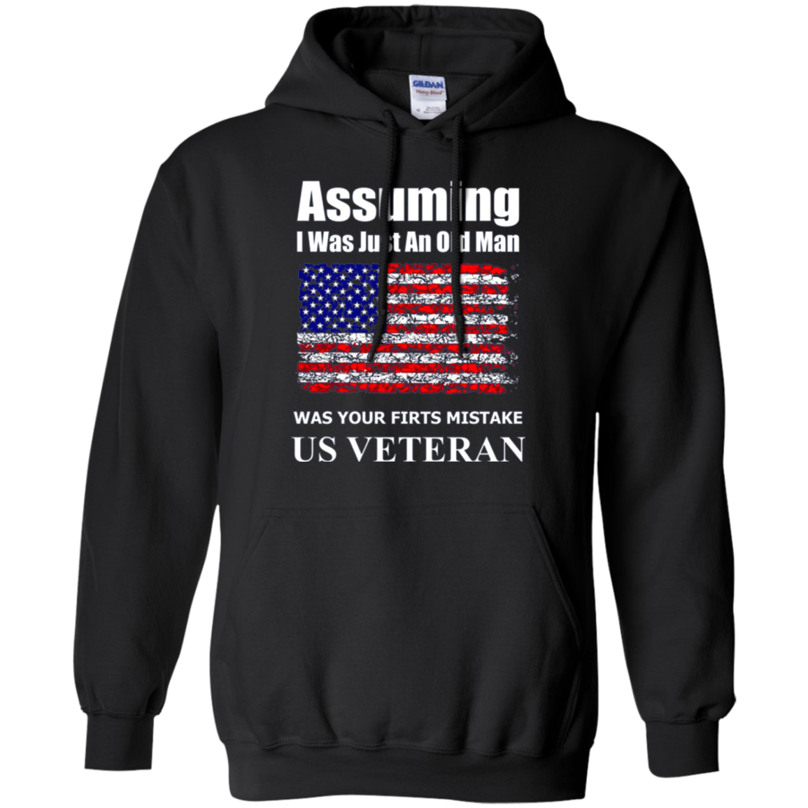 Assuming I Was Just An Old Man US Veteran Long Sleeve TShirt