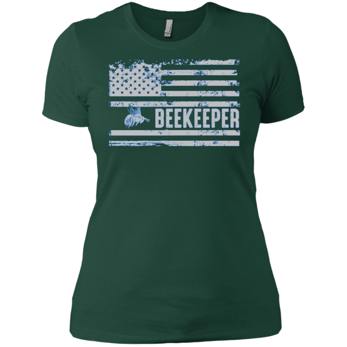American Beekeeper United States Flag Gift T-Shirt