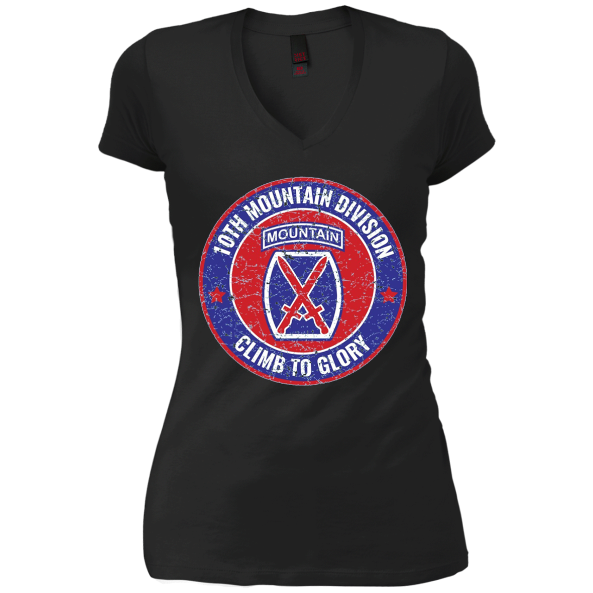 10th Mountain Division T Shirt Climb To Glory 20550