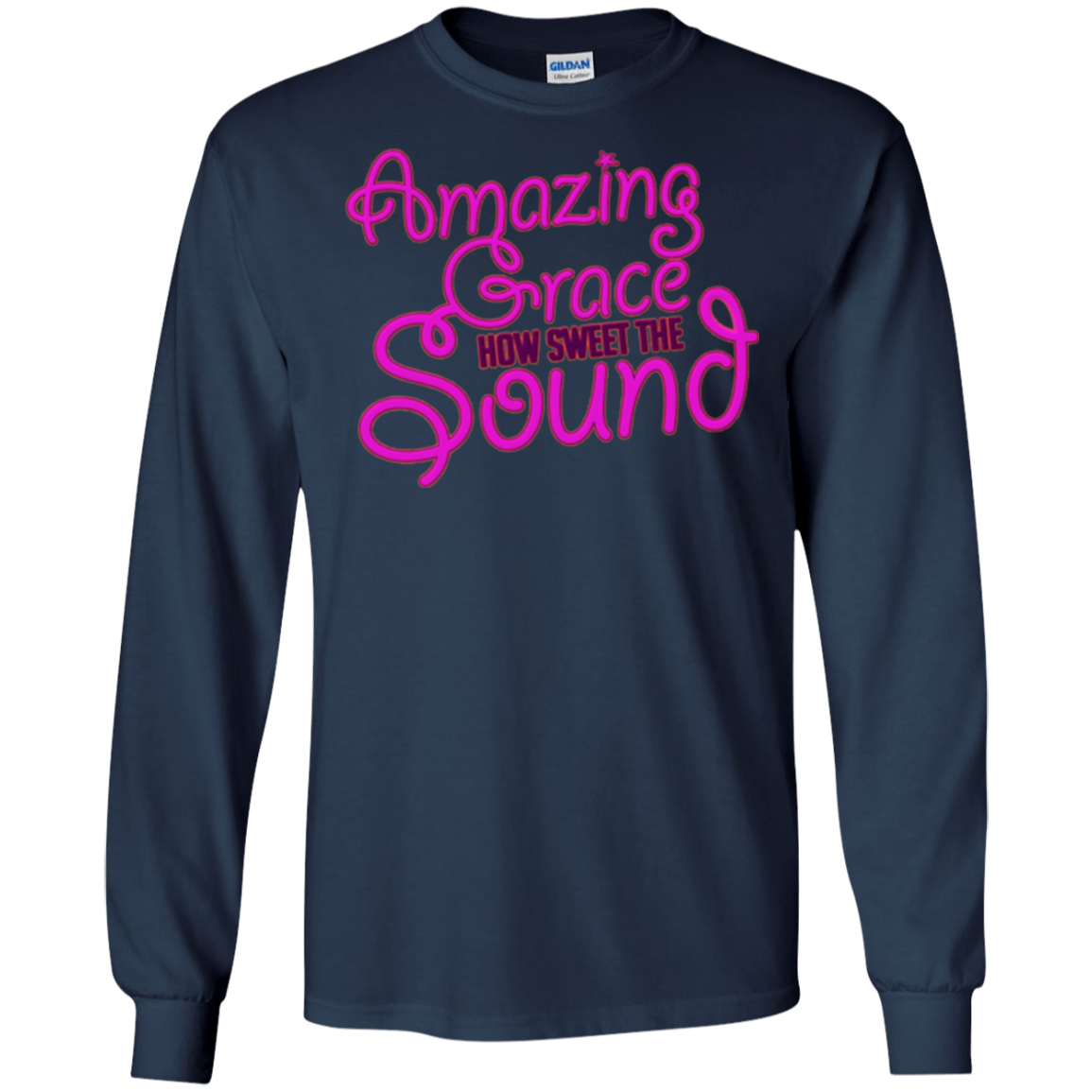Amazing Grace How Sweet The Sound Christian Faith TShirt
