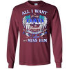 Image of All I Want Is For My Dad In Heaven Tshirt For Men