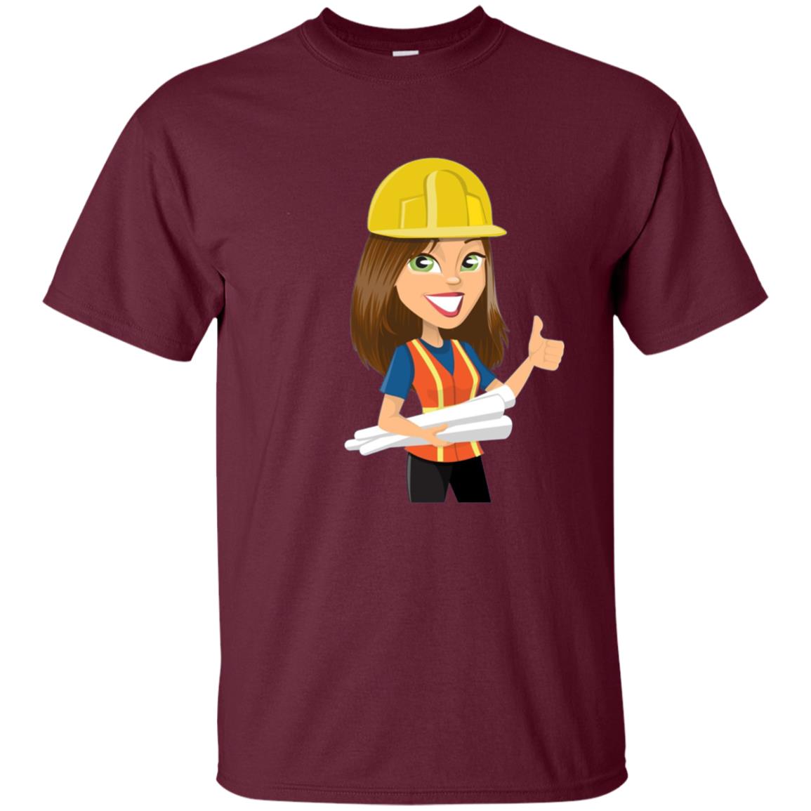 Woman Architect Shirt Contractor Construction T-Shirt