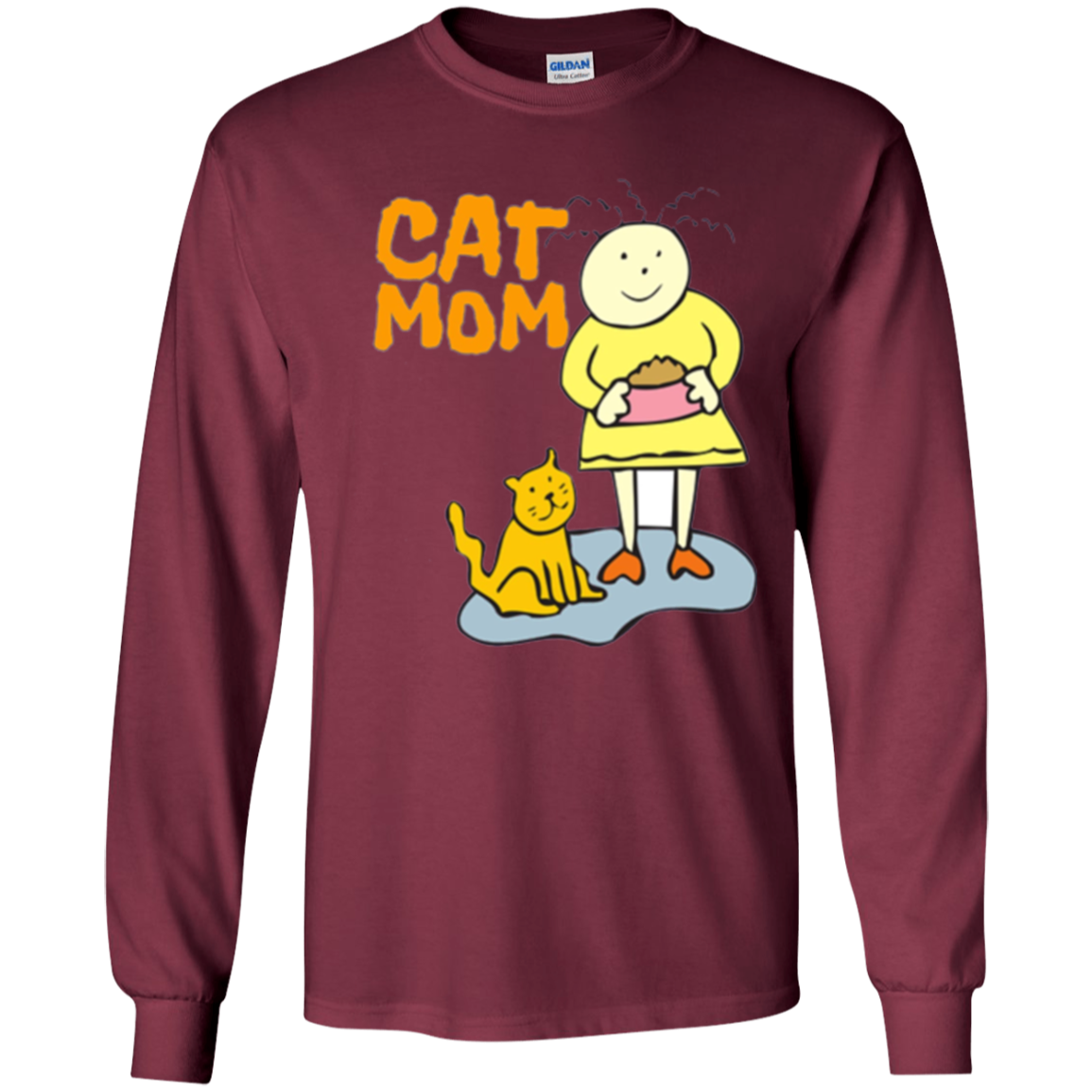 "Cat Mom" Cat Lover Cat Owner Cat Crazy T-Shirt