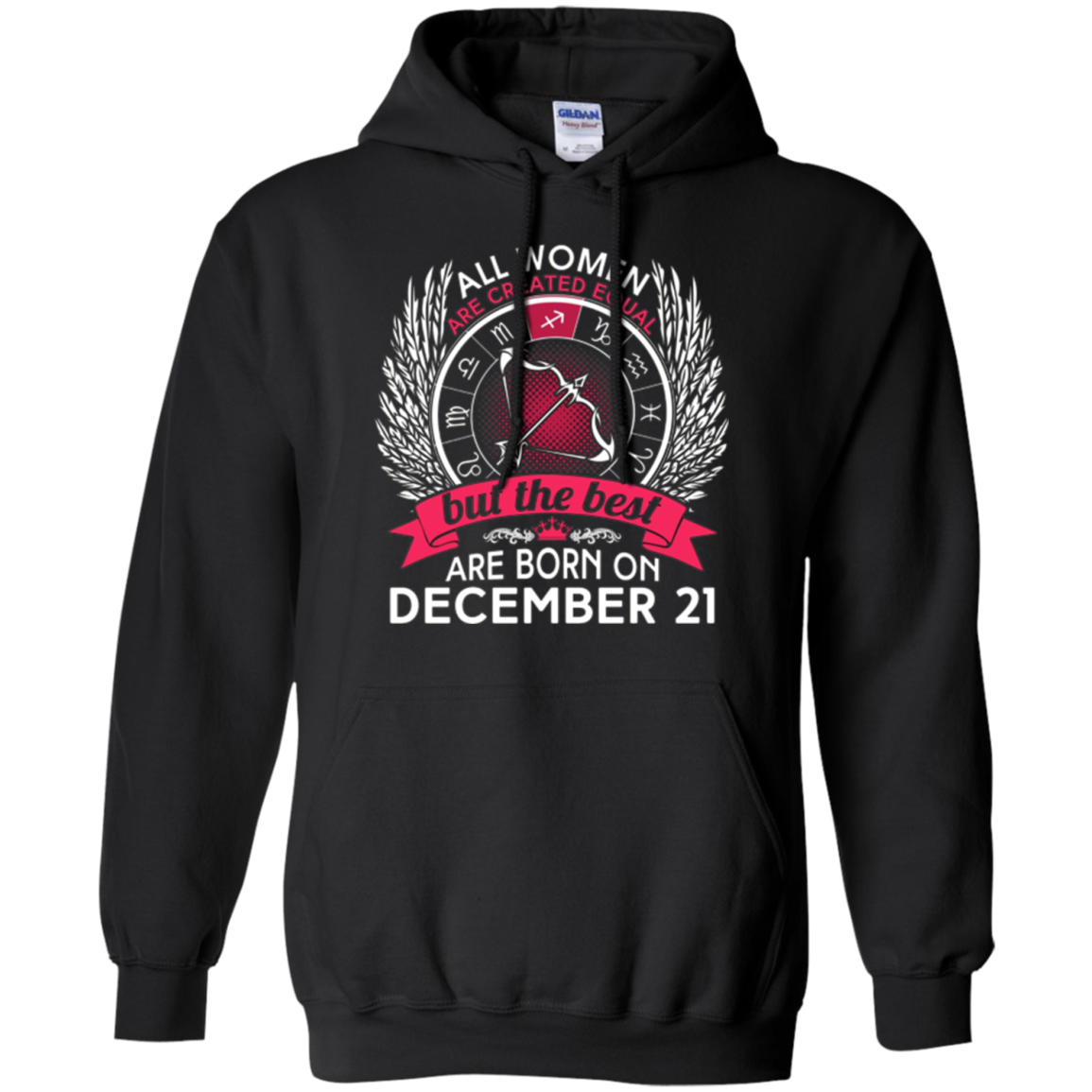 All Women Are Created Equal Born On December 21 T-shirt