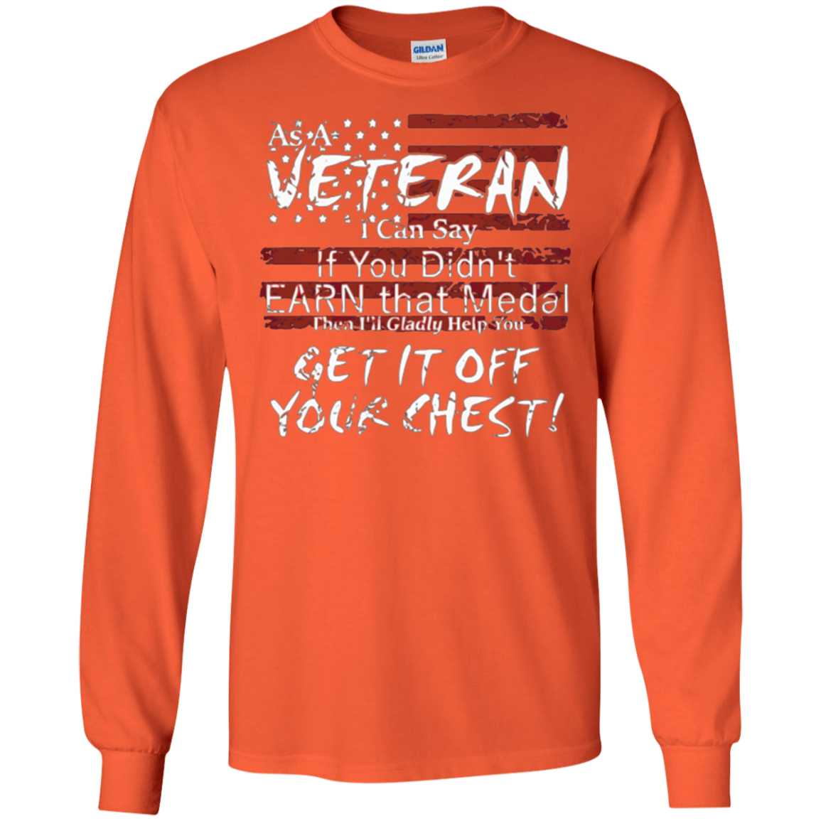 As a Veteran - Medals are for those who earn them Long Shirt