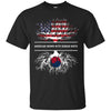Image of American Grown With Korean Roots T-Shirt South Korea Tee