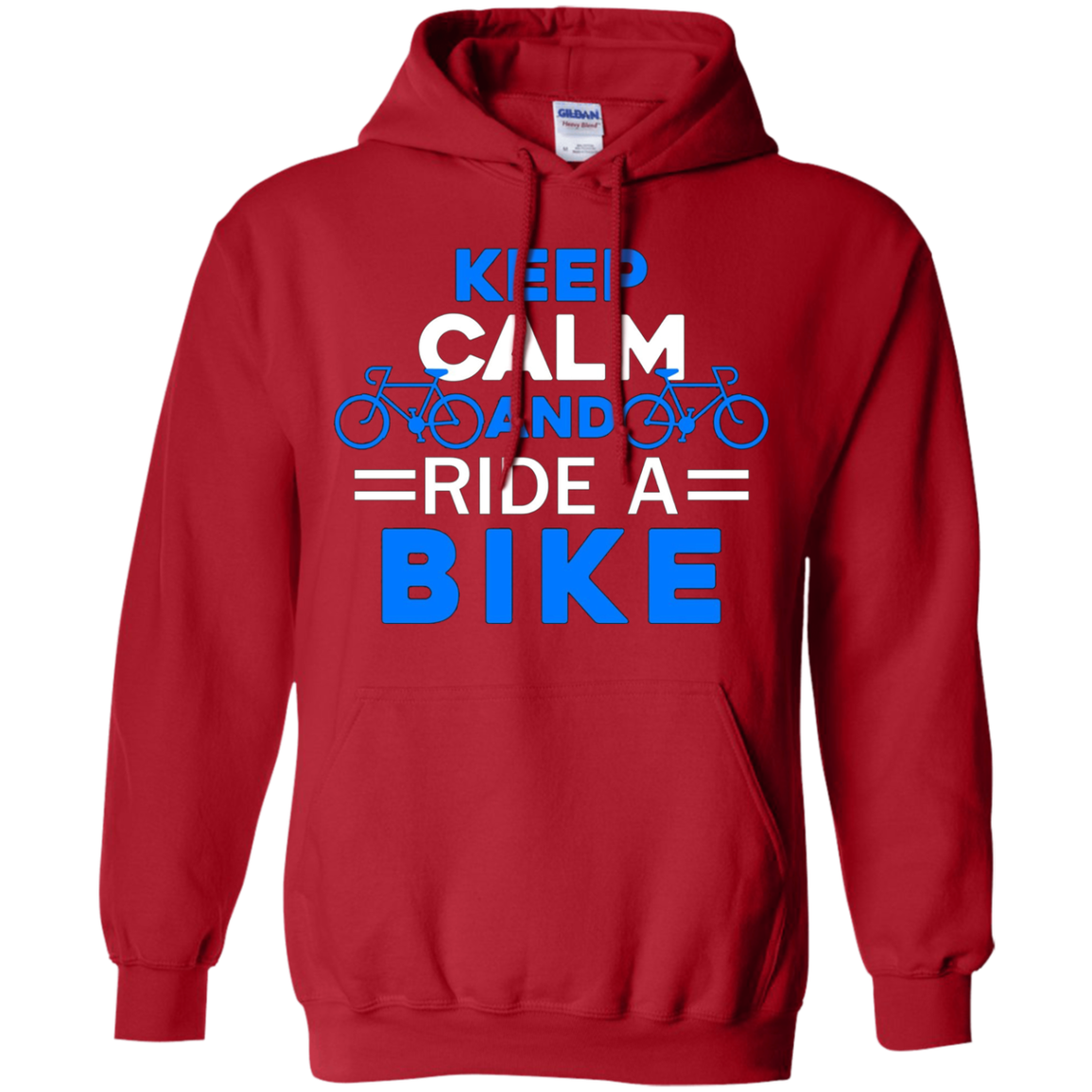 Bike Shirt - Keep Calm And Ride A Bike Tshirt
